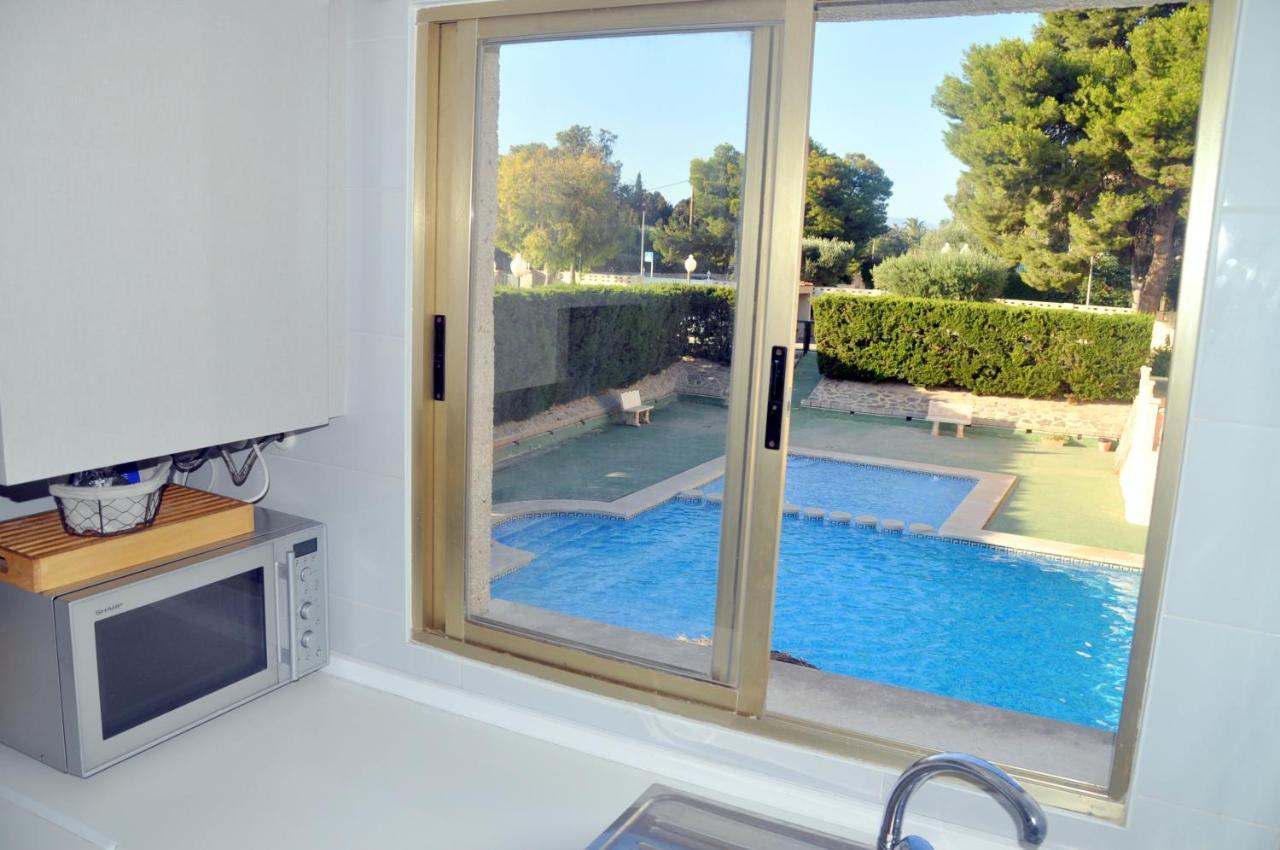 Apartamento Con Piscina Y Parking El Campello Exteriör bild